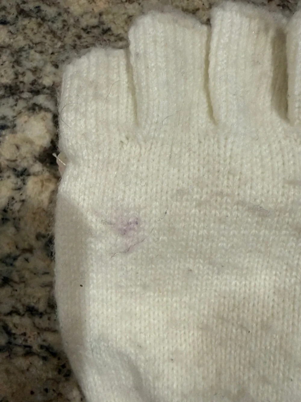 The Children's Place Cream Convertible Mittens with Iridescent Pink Sequins